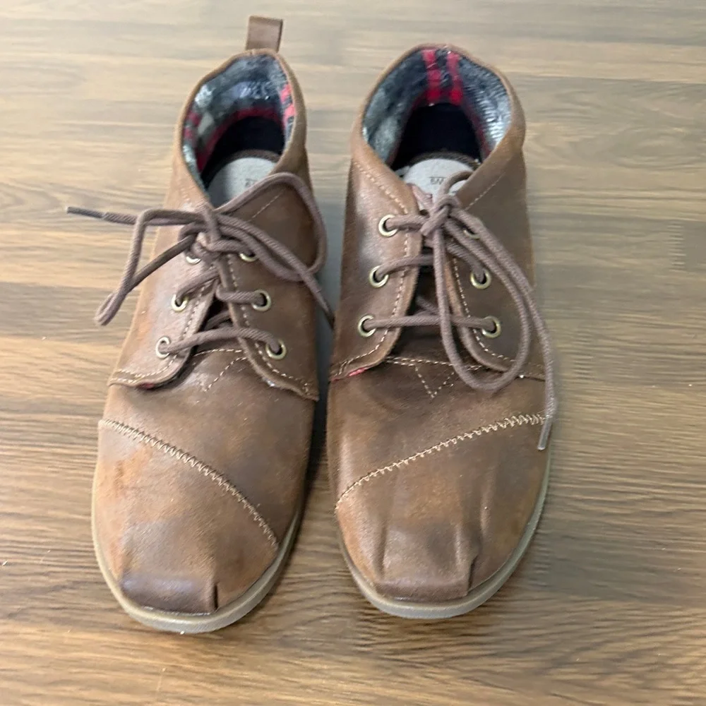 BOBS‎ from Skechers Chill Lux Brown Ankle Bootie Sz 9 NWOT